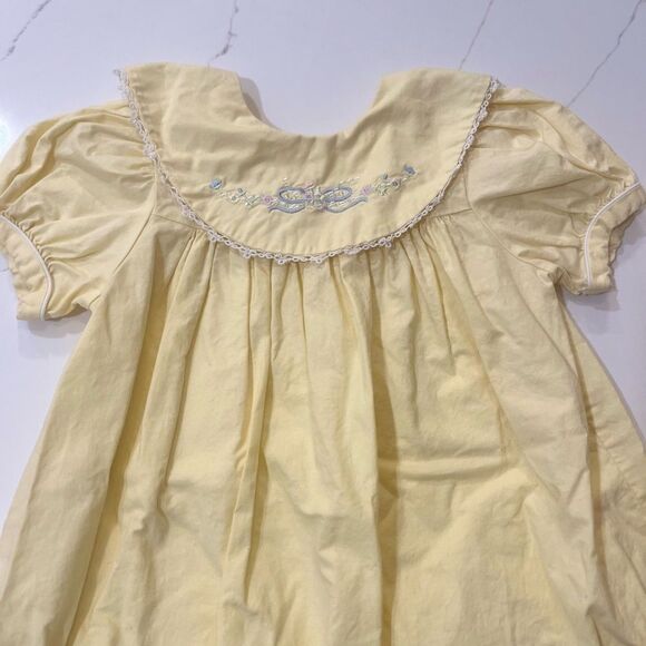Charming Yellow Kids Dress - Picture 9 of 9
